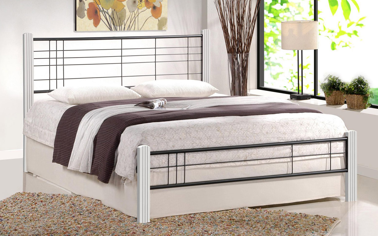 

Кровать Viera white 160х200 см. Halmar