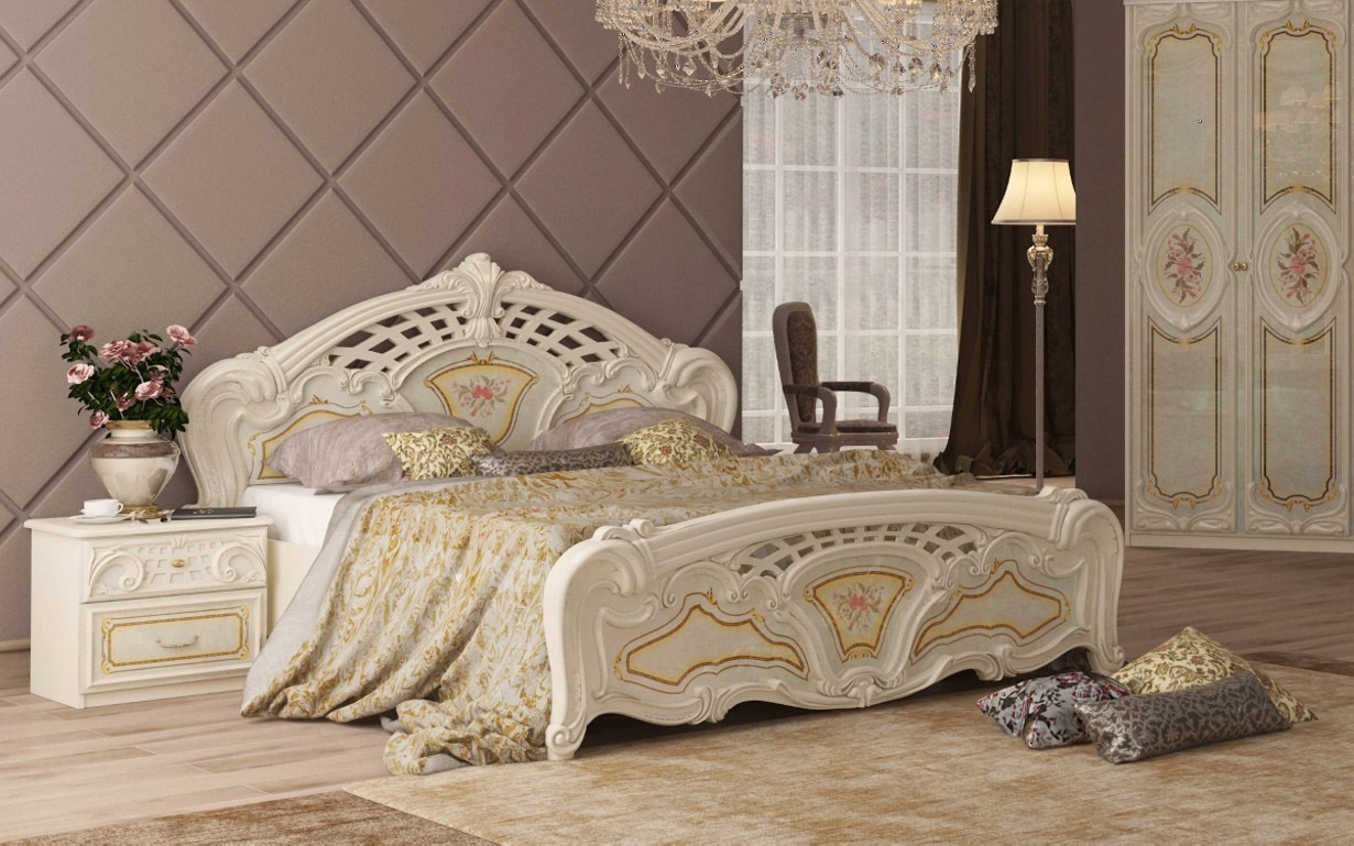 

Кровать Реджина с механизмом (с каркасом) 180х200 см. МироМарк