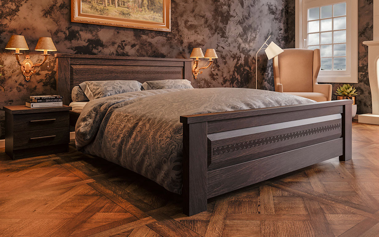 

Кровать Элит-нью 160х200 см. ЧДК
