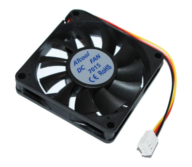 

Вентилятор 70 mm ATcool 7015 DC sleeve fan 3pin - 70*70*15мм Другой