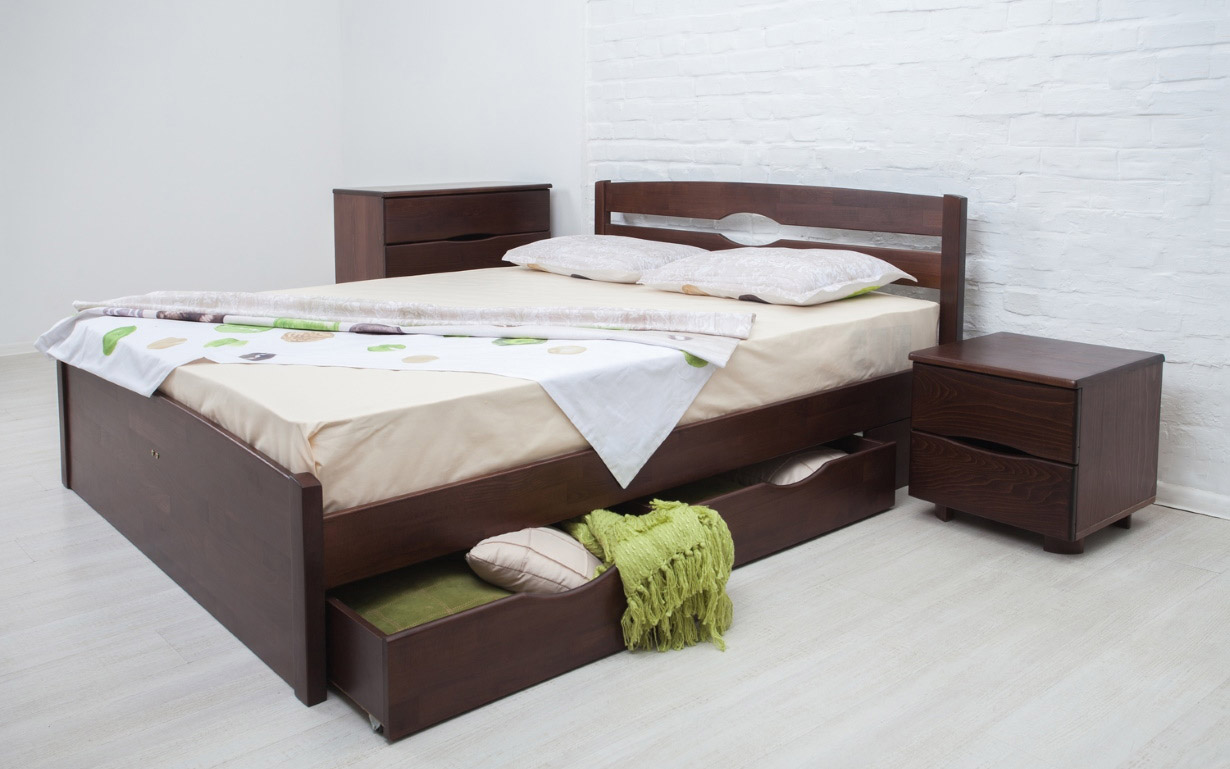 

Кровать Лика Люкс с ящиками 90х190 см. Олимп
