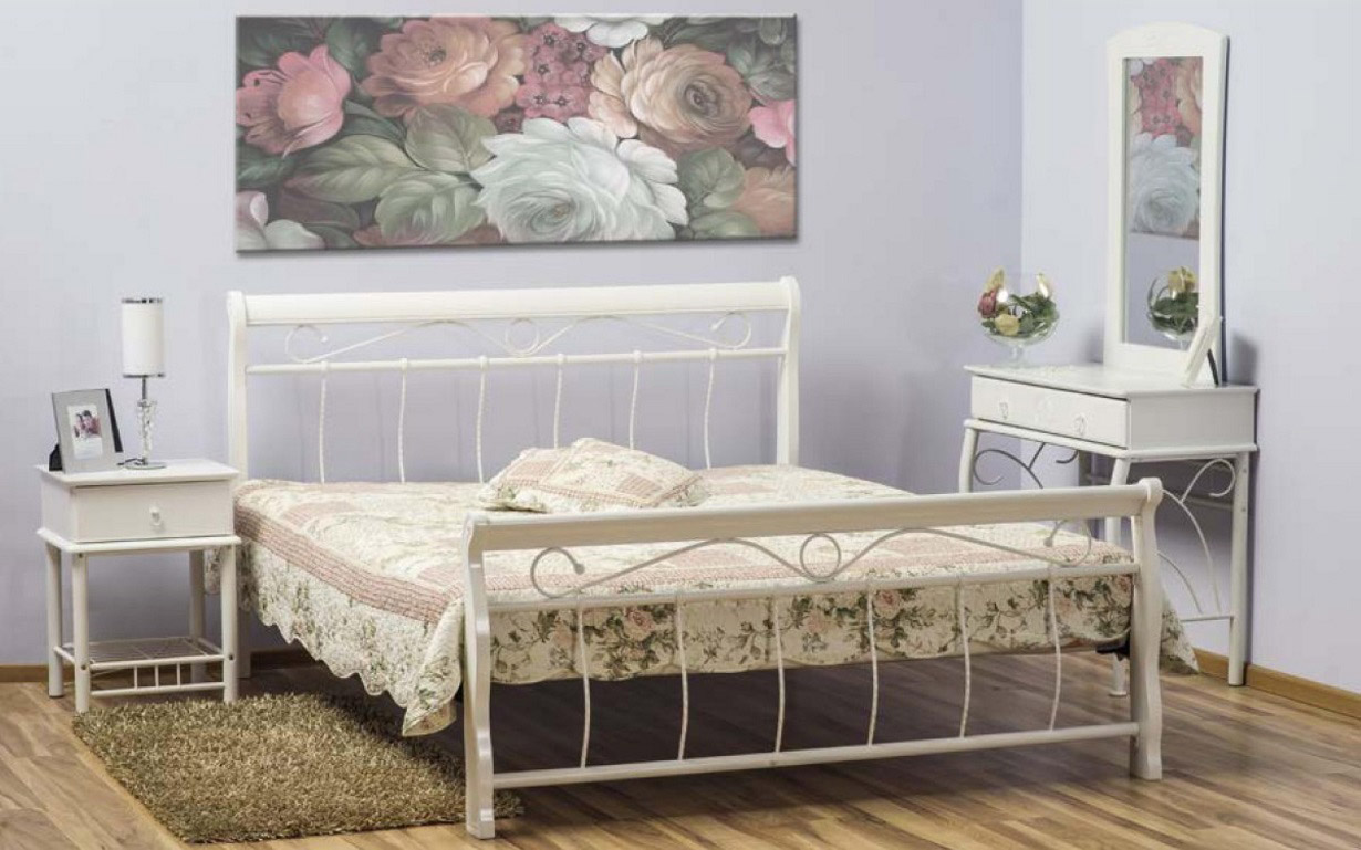 

Кровать Venecja white 160х200 см. Signal