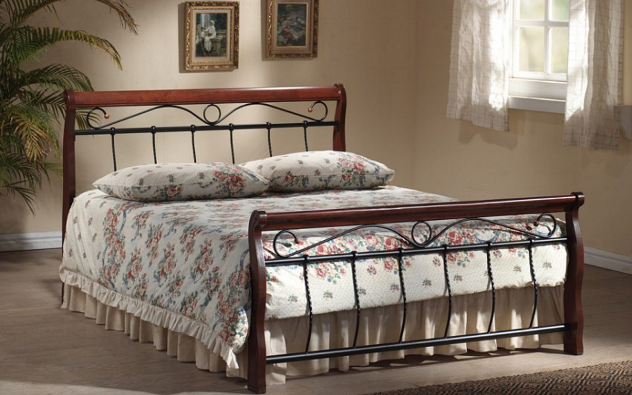 

Кровать Venecja cherry 180х200 см. Signal