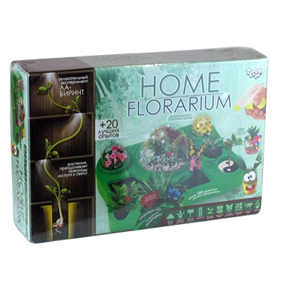 

Набор для выращивание растений HOME FLORARIUM рус HFL-01-01