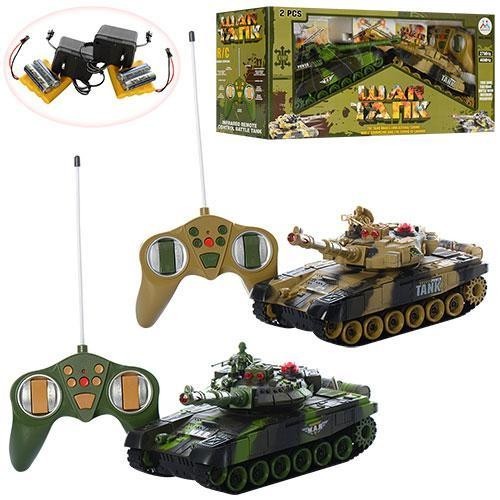 

Игровой набор Танковый бой Танк на радиоупралении (2 шт) Limo toy Світ танків
