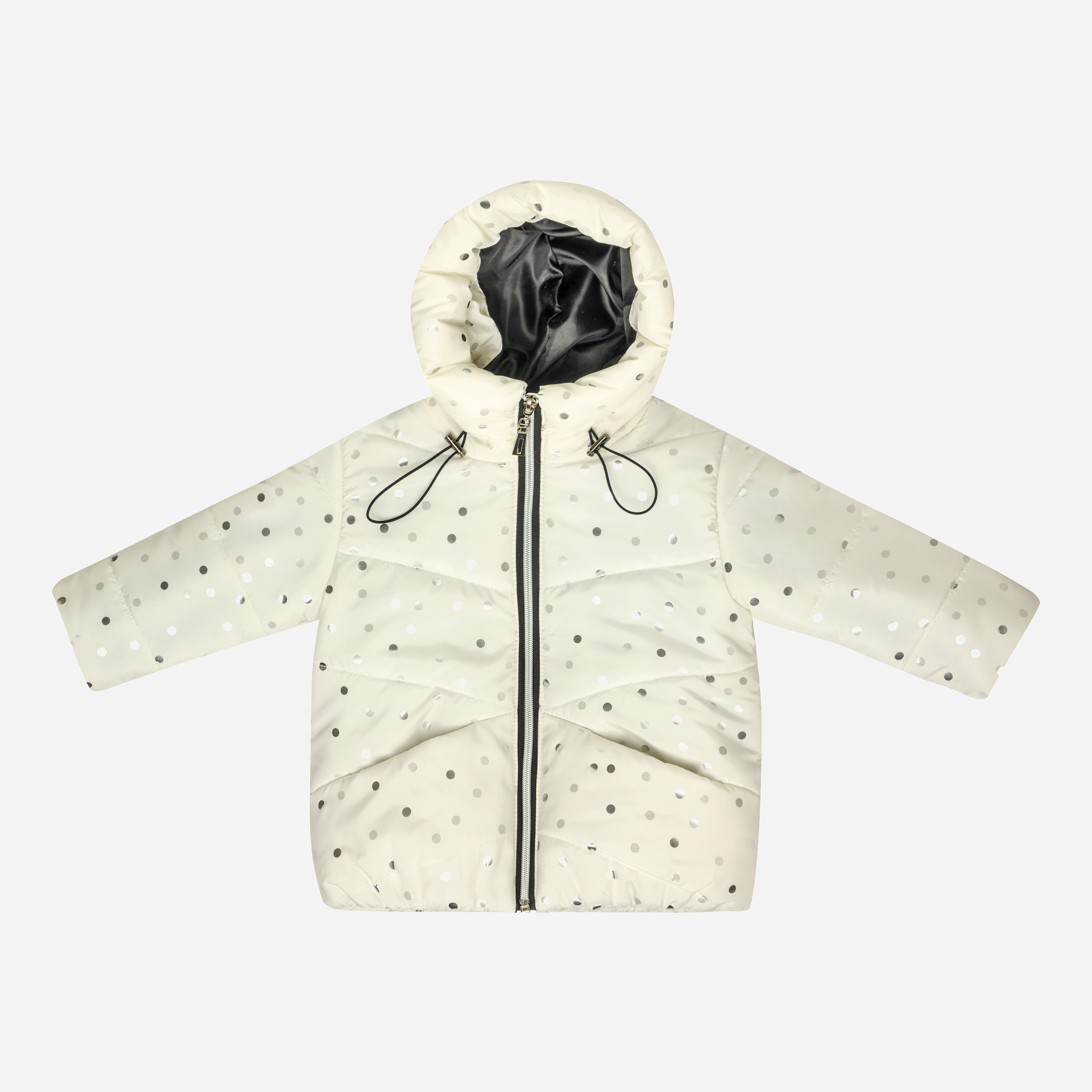 

Демисезонная куртка Garden Baby 105586-36/32 104 см Молочный/Горох