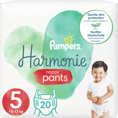 

Подгузник Pampers трусики Harmonie Nappy Pants Размер 5 (11-16 кг) 20 шт (8006540181430)