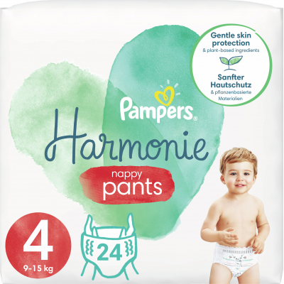 

Подгузник Pampers трусики Harmonie Nappy Pants Размер 4 (9-14 кг) 24 шт (8006540181409)