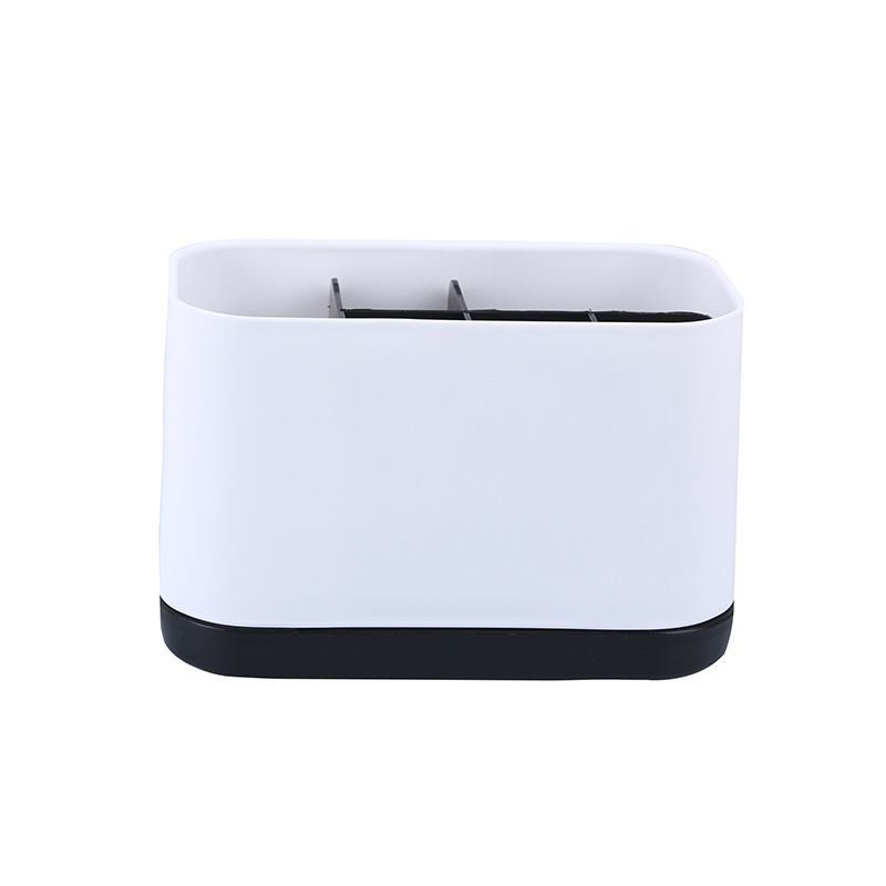 

Подставка для электрических зубных щеток EasyStore Toothbrush Caddy XL-size (Белая с черным)