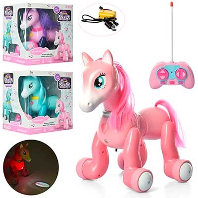 

Игрушка Пони музыкальная на р/у 1031-32-33