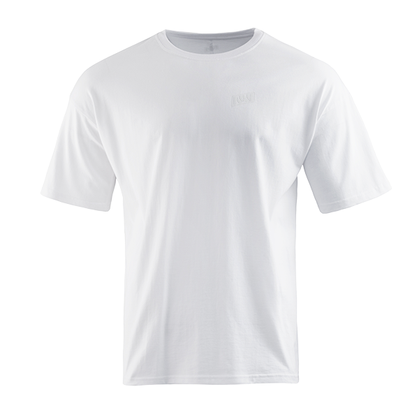 

Оверсайз футболка Basic We Белая (white logo, Оверсайз футболка Basic We Белая (white logo) S/M