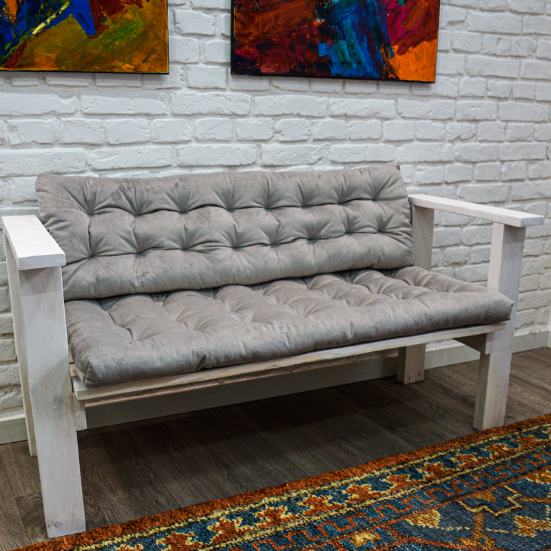 

Подушка для садовой мебели Time Textile Velours Gainsborough Серый 13735-sp 40x120