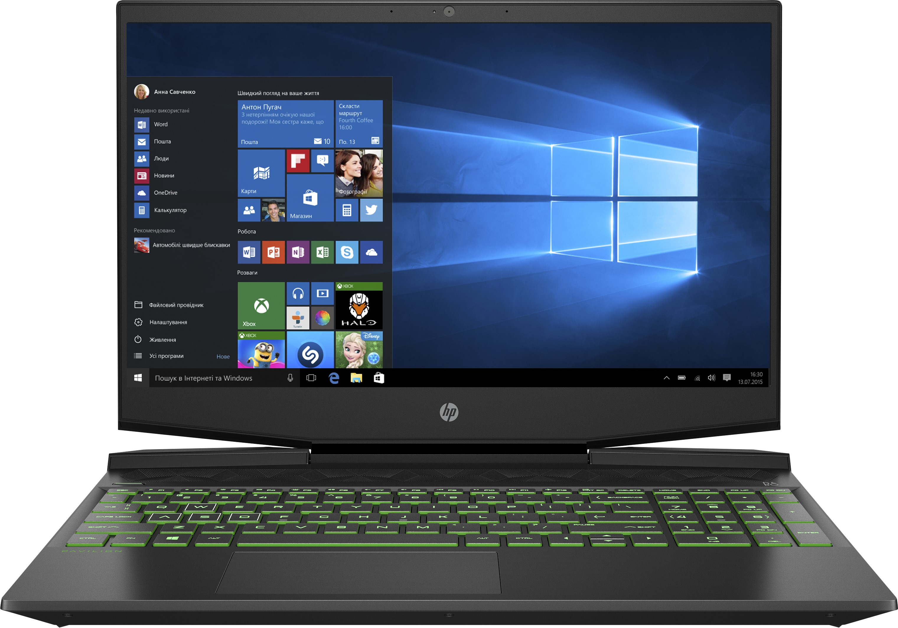 

Ноутбук HP Pavilion Gaming 15-dk2025ua (4F767EA) Shadow Black