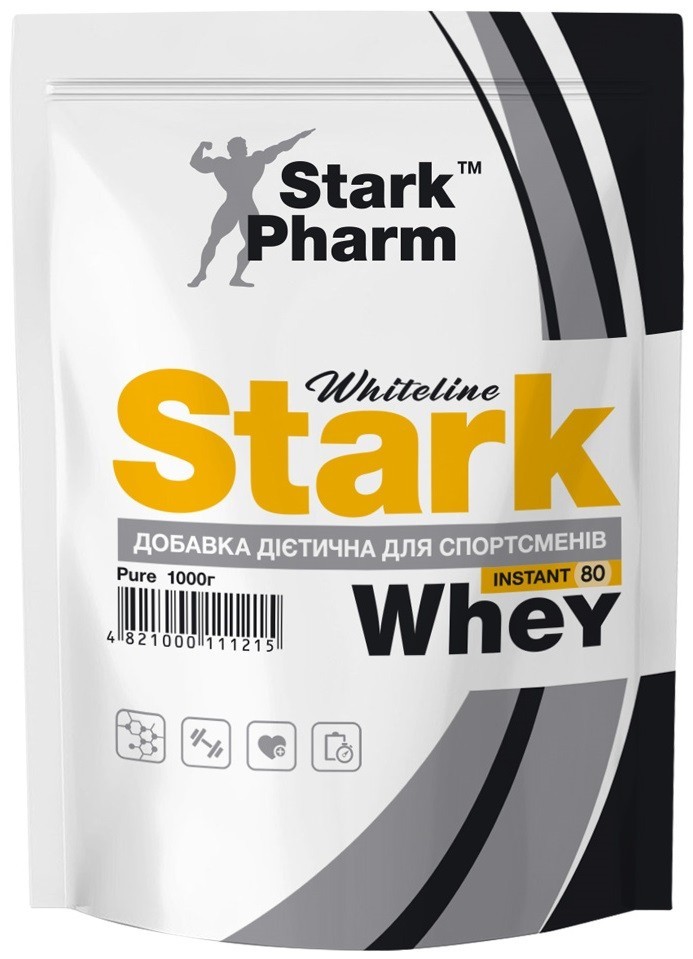 

Сывороточный протеин Stark Pharm Stark Whey 80 1000 грамм без вкусовых добавок (3031)