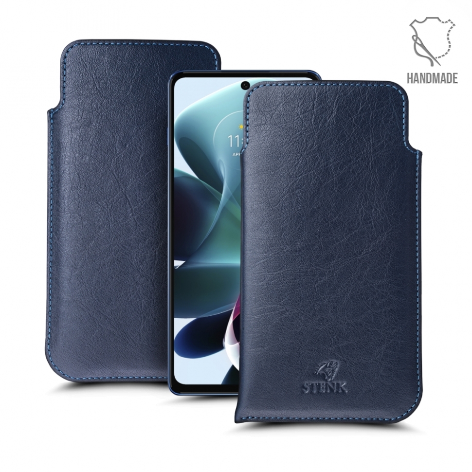 

Футляр Stenk Elegance для Motorola Moto G200 5G Синий