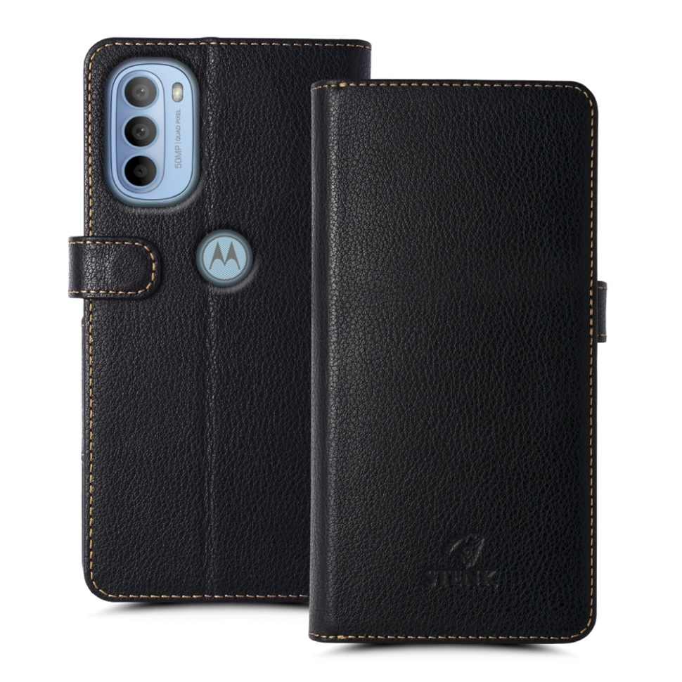 

Чехол книжка Stenk Wallet для Motorola Moto G31 Черный
