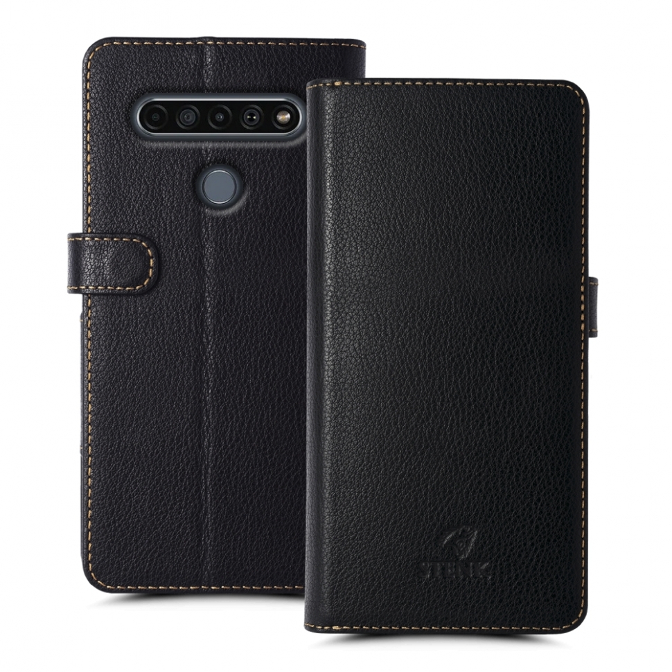 

Чехол книжка Stenk Wallet для LG K61 Черный