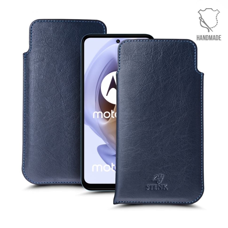 

Футляр Stenk Elegance для Motorola Moto G31 Синий