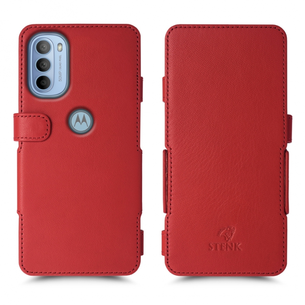 

Чехол книжка Stenk Prime для Motorola Moto G31 Красный