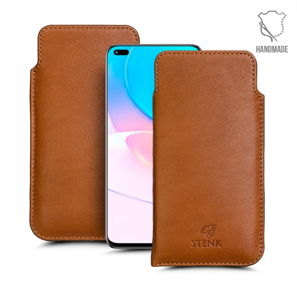 

Футляр Stenk Elegance для HuaWei Nova 8i Camel