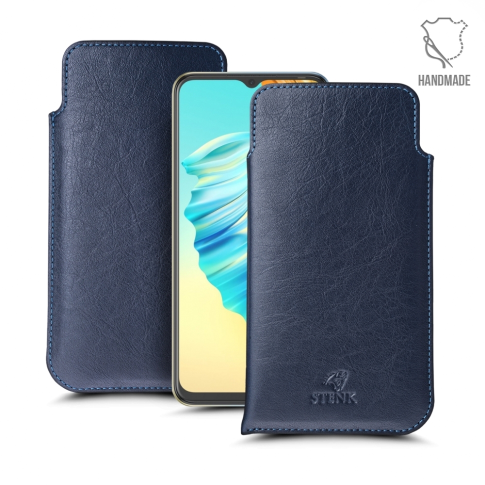 

Футляр Stenk Elegance для TECNO Spark 8p (KG7n) Синий