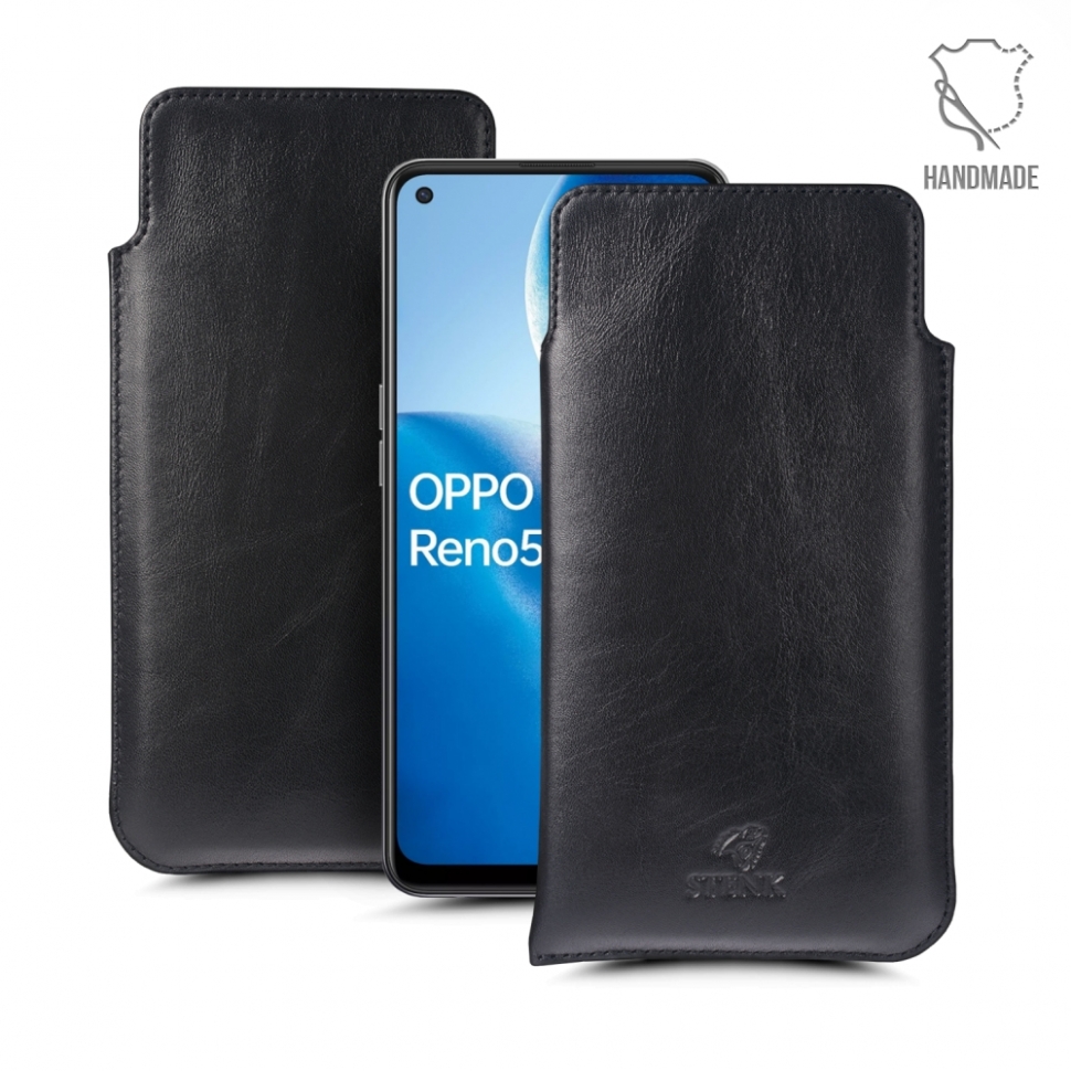 

Футляр Stenk Elegance для OPPO Reno5 Z 5G Чёрный