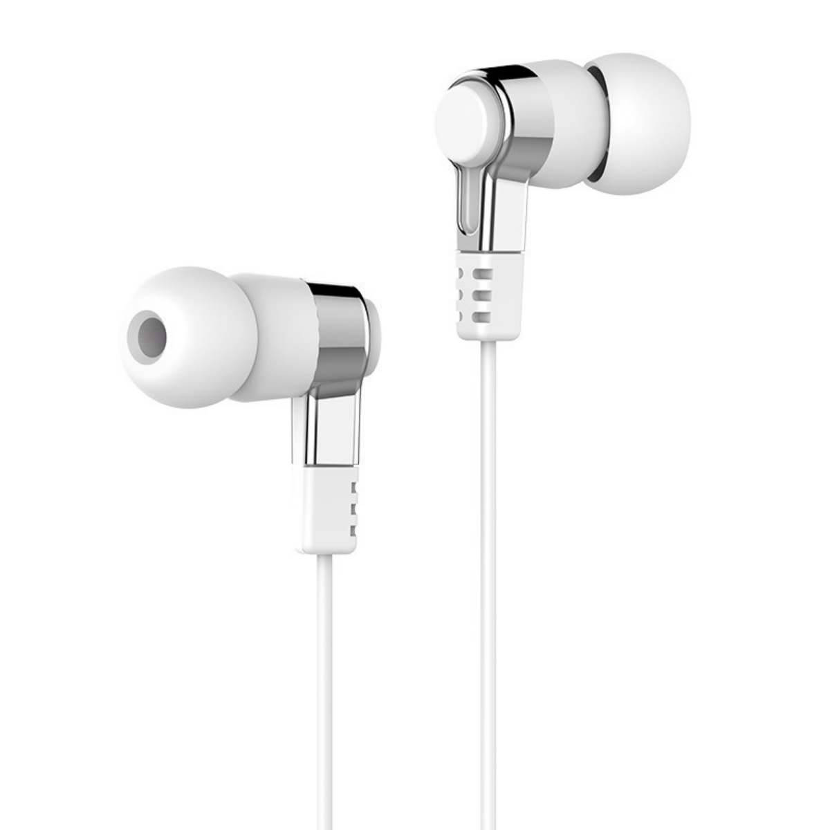

Наушники Hoco M52 Amazing rhyme universal wired earphones with mic White