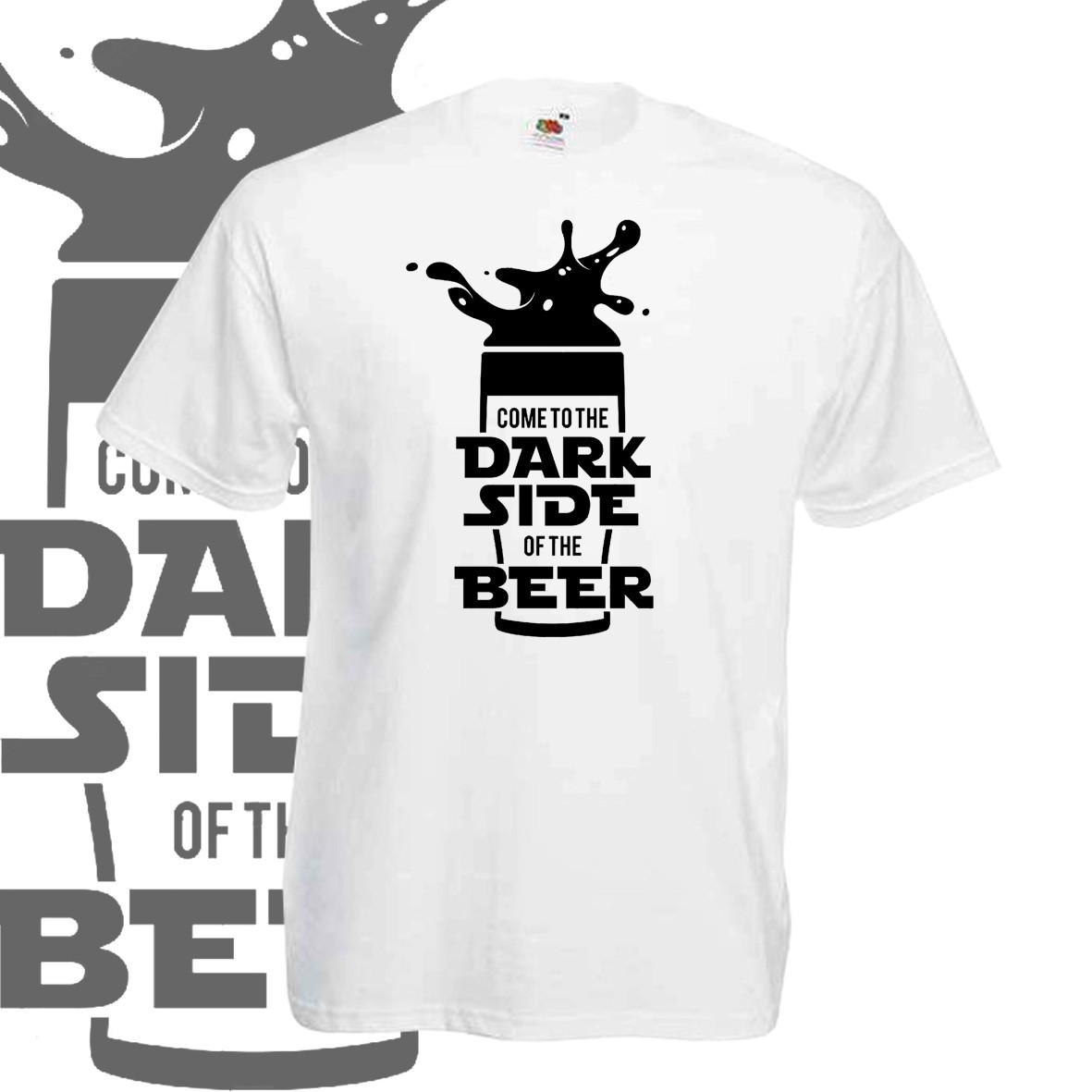 

Футболка GBI "Dark side beer" прямая классика, белый, хлопок, , ФБ-0090, Футболка GBI "Dark side beer" прямая классика, белый, хлопок, S, ФБ-0090