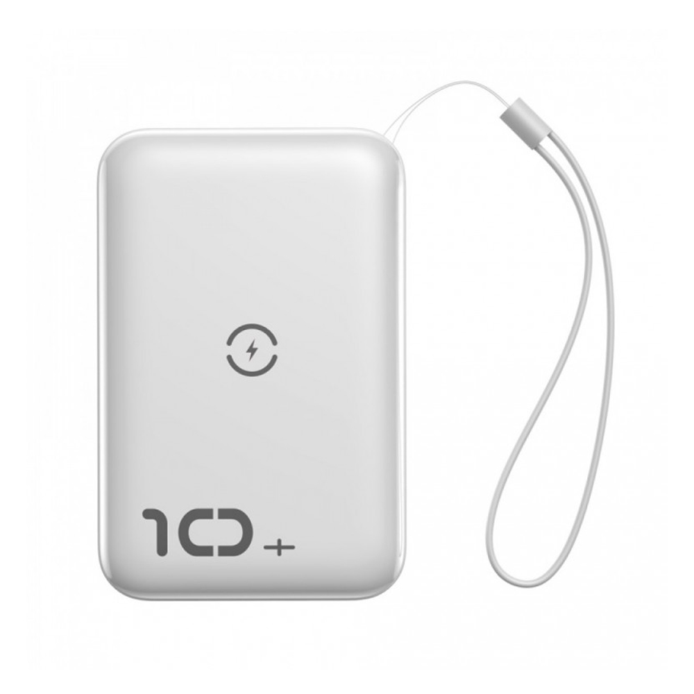 

УМБ Baseus Mini S Bracket 10W Wireless Charger УМБ 10000mAh 18W White