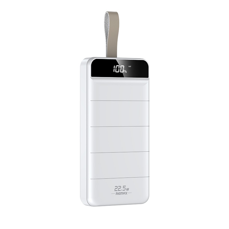 

Внешний Аккумулятор Remax Leader 22.5W LED light 30000mAh Белый (RPP-183)