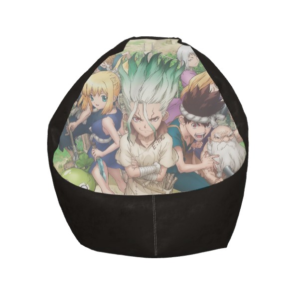 

Кресло мешок - Dr. Stone Доктор Стоун 2 Цвет черный - MyTee