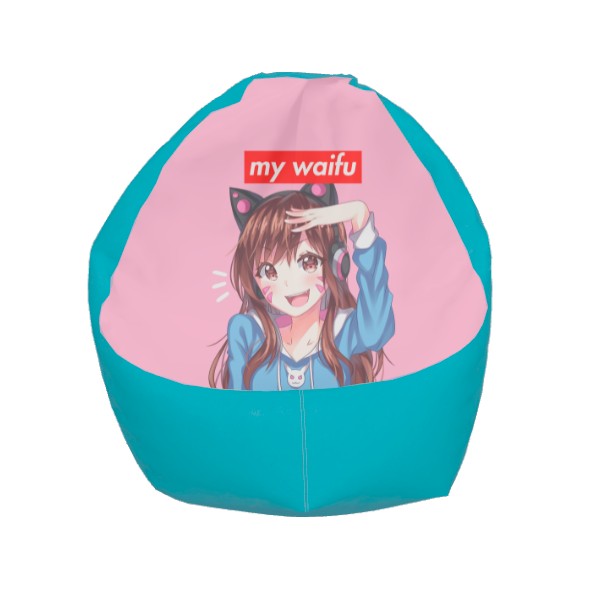 

Кресло мешок - My Waifu Цвет голубой - MyTee