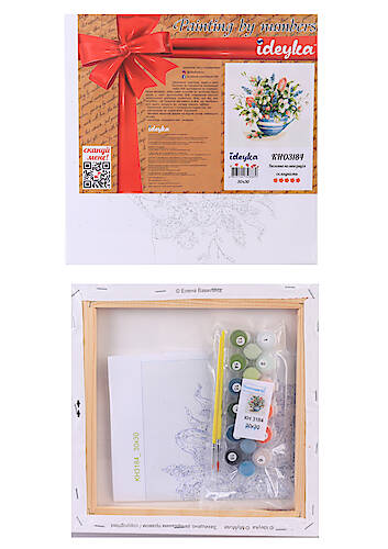 

Набор для росписи "Весенняя композиция" 30*30см Идейка (КНО3184)