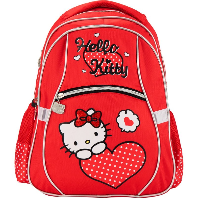 

Рюкзак школьный Kite Hello Kitty мягкий, красный, HK17-523S