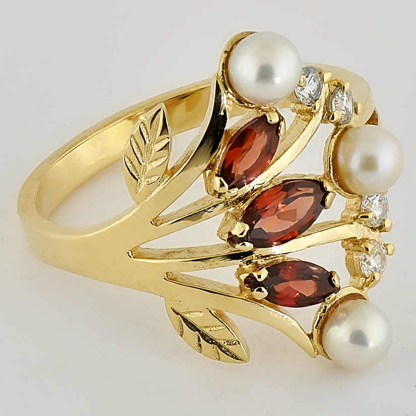

Кольцо из желтого золота Alexs Jewel K161-39840006. Размер 18,5