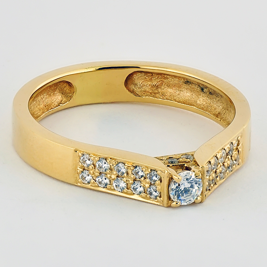 

Кольцо из желтого золота Alexs Jewel K172-40060006. Размер 18,5