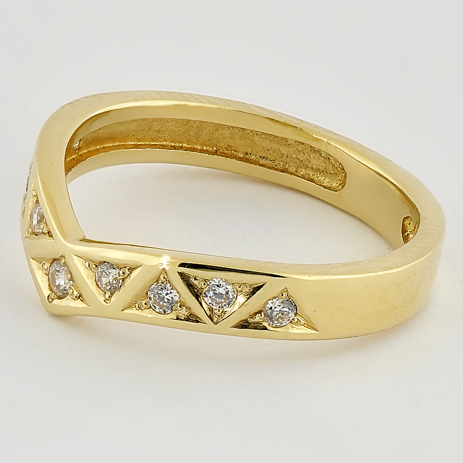 

Обручальное кольцо из желтого золота Alexs Jewel O0070-43270003