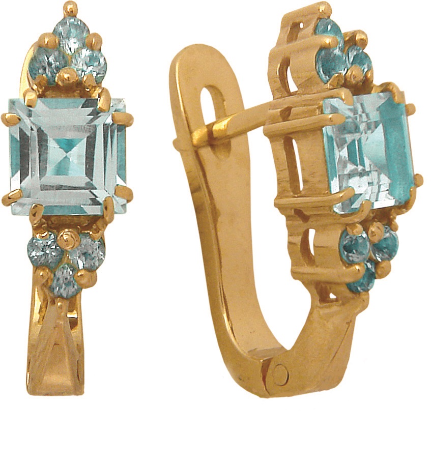 

Серьги из красного золота Alexs Jewel C095-3805