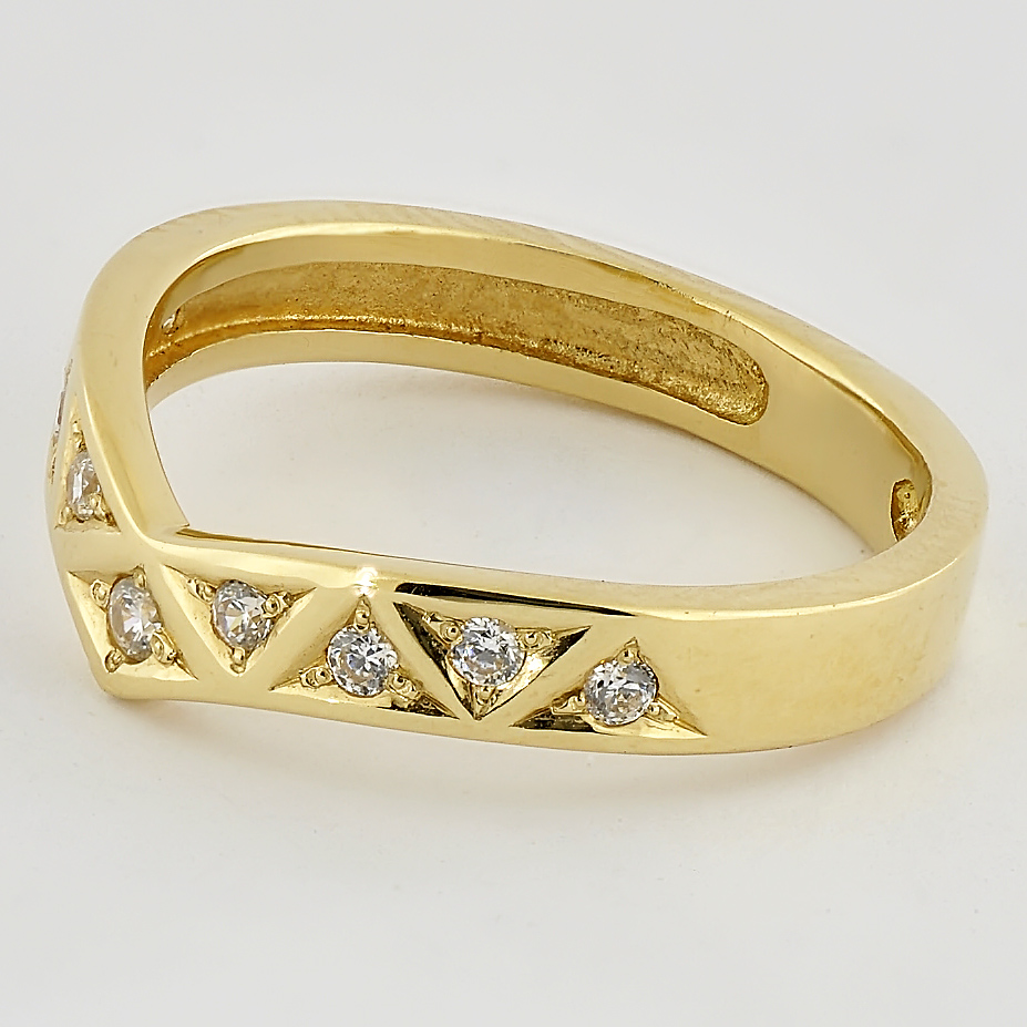 

Обручальное кольцо из желтого золота Alexs Jewel O0070-43270001