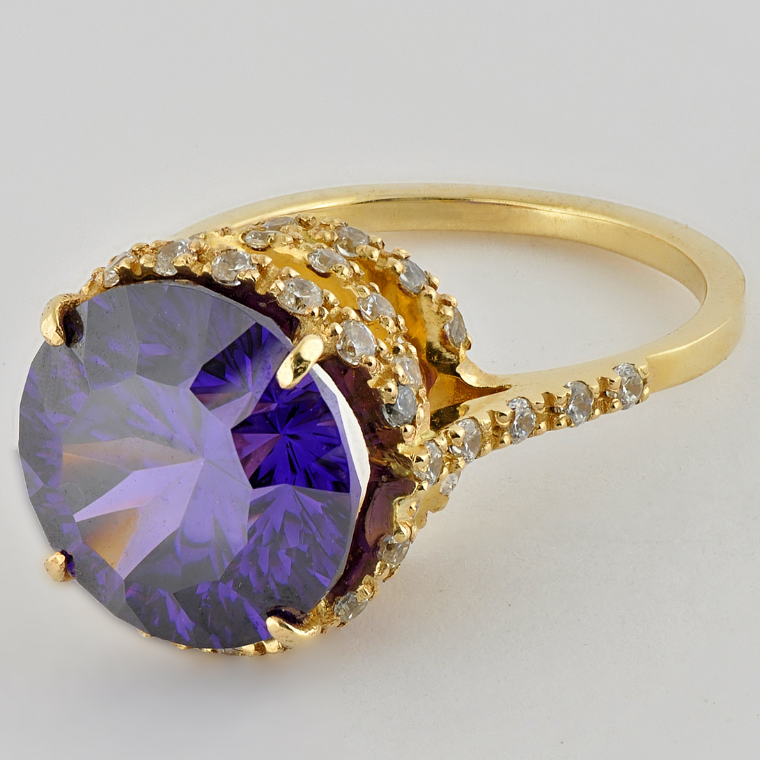 

Кольцо из желтого золота Alexs Jewel K109-38720004. Размер 18,5