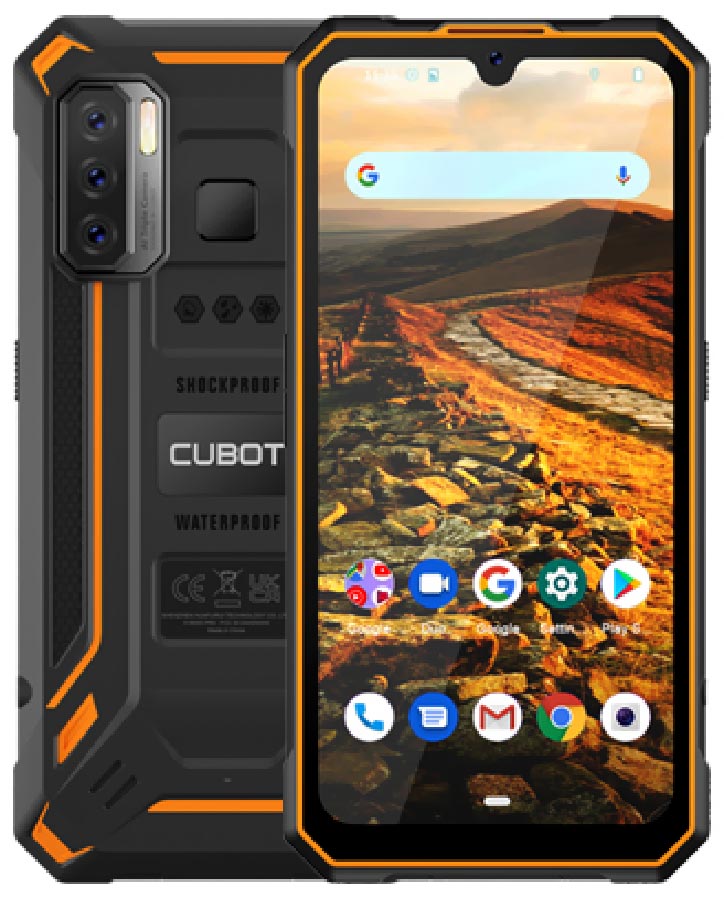 

Мобильный телефон Cubot KingKong 5 4/32Gb Black/Orange