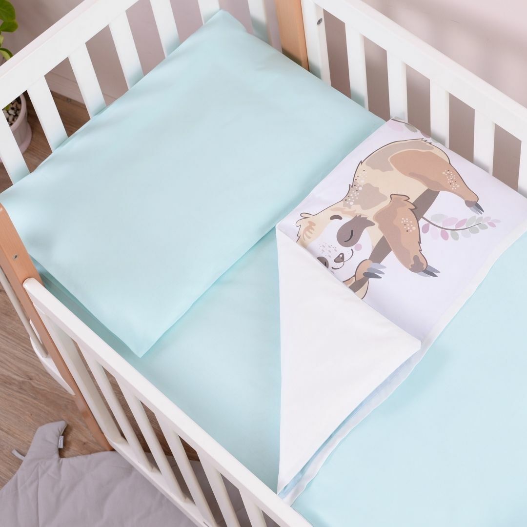 

Сменный постельный комплект Baby Veres Lazy sloth для кроватки 120х60 см