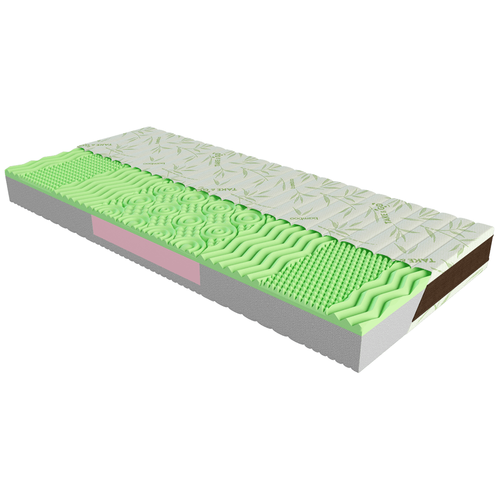 

Матрас EMM Take&Go Bamboo NEO GREEN 120x200 23-Е-M