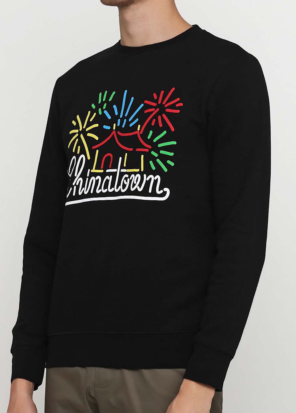 

Свитшот H&  Черный 0720301_салют_06, Свитшот H&M M Черный 0720301_салют_06