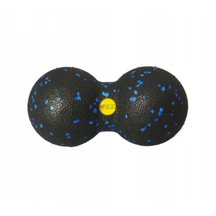 

Массажный мяч двойной 4FIZJO EPP 8 x 16 см 4FJ1318 Black/Blue