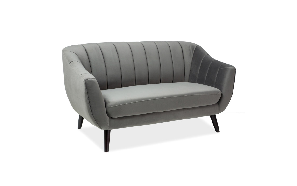 

Диван Elite Velvet 2 grey 150 ширина Signal
