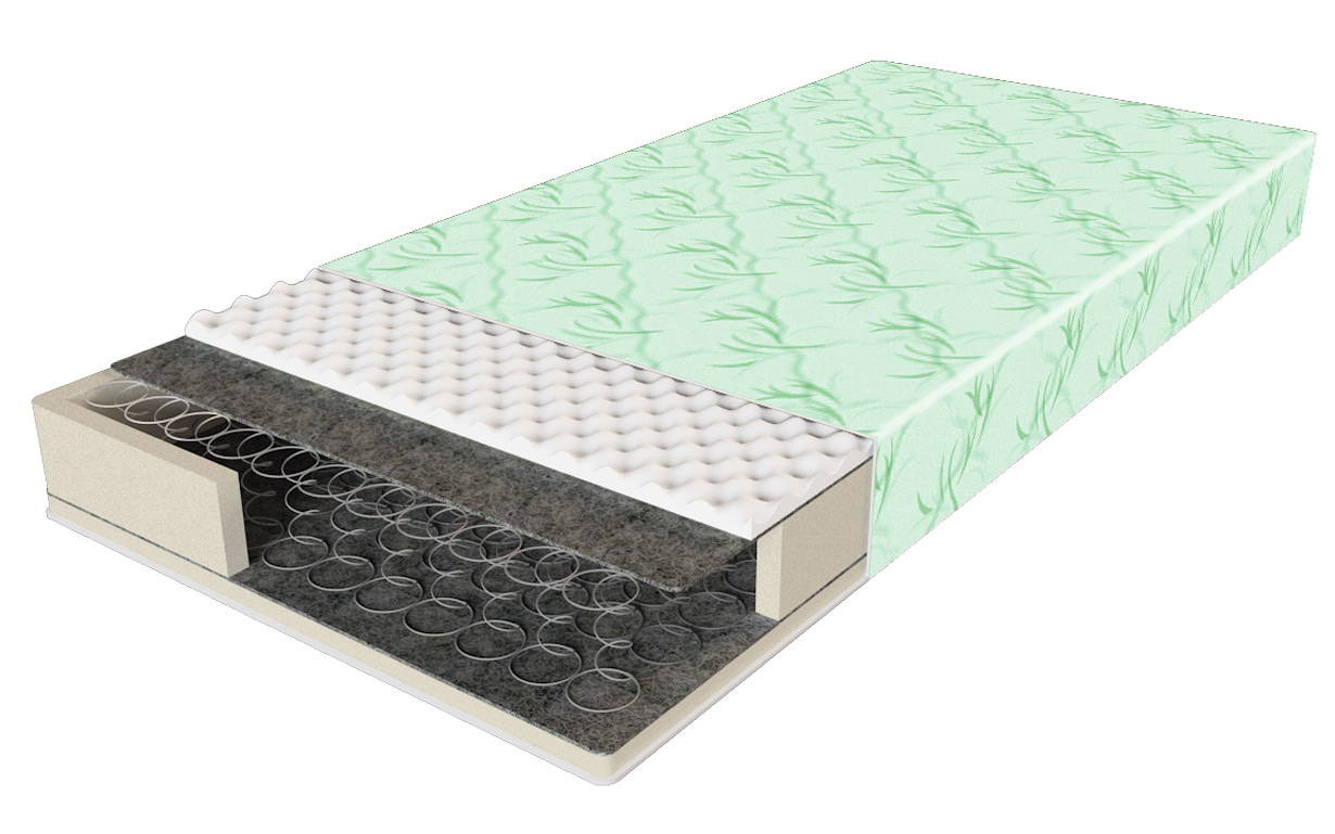 

Матрас ComFort Hard (Комфорт Хард) 150х200 см. ComFort