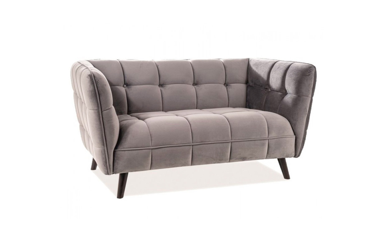 

Диван Castello 2 Velvet grey Signal