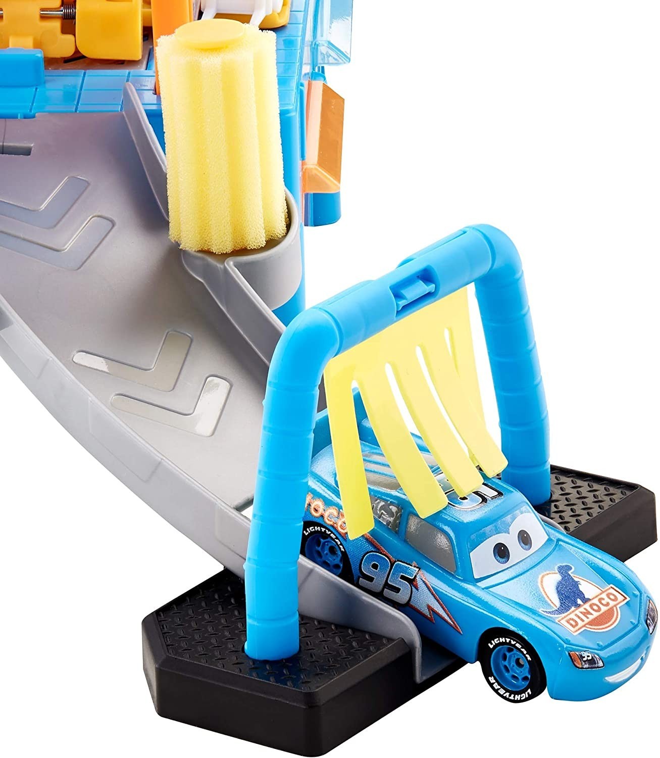 Игровой набор Mattel Disney and Pixar Cars Color Change Dinoco Car Wash  Тачки Автомойка Диноко (GTK91) – фото, отзывы, характеристики в  интернет-магазине ROZETKA от продавца: VRS | Купить в Украине: Киеве,  Харькове,