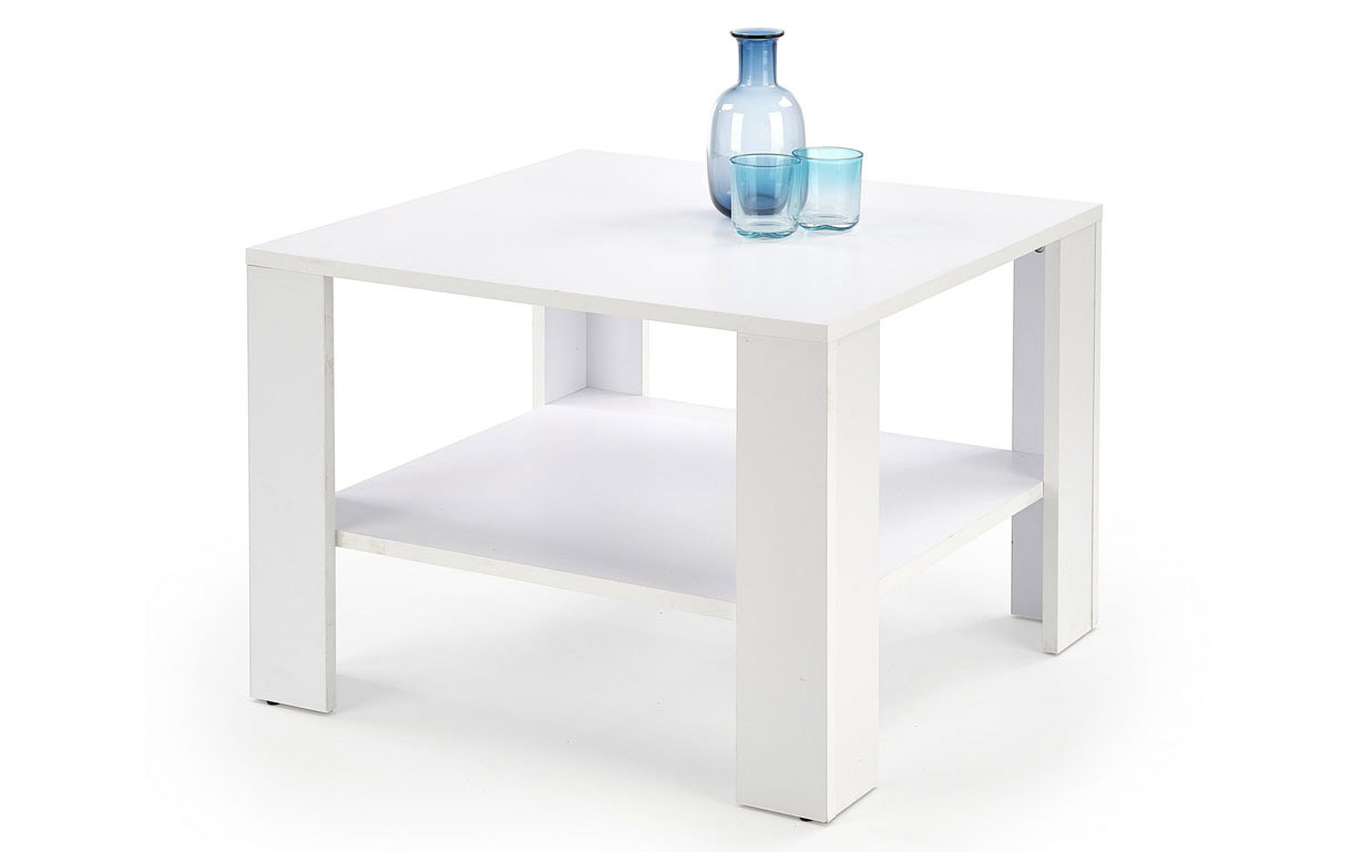 

Стол журнальный Kwadro kvadrat white Halmar